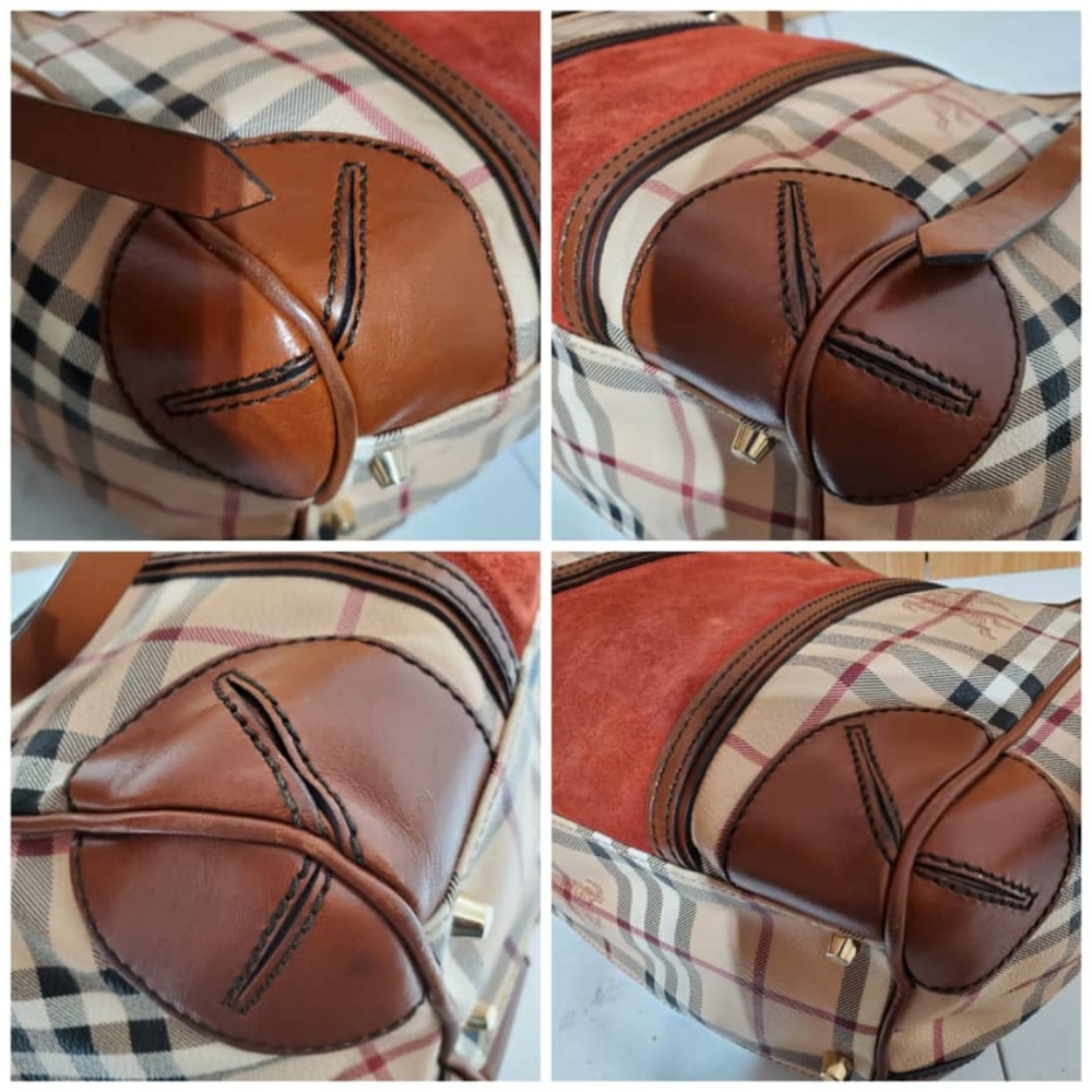 Burberry Canterbury Haymarket Tote - Picture 7 of 10